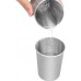 Ruisita 6 Pack 8 Ounce Stainless Steel Cups Shatterproof Pint Drinking Cups Metal Drinking Glasses for Kids and Adults