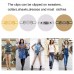Ruisita 4 Pieces Retro Cardigan Clip Sweater Collar Clip Shawl Clips Dresses Shawl Clip for Women Girls