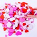 Ruisita 600 Pieces Foam Heart Stickers Self-adhesive Heart Shapes Stickers for Valentine's Day Decoration, Assorted Colors and Sizes