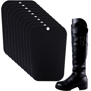 Ruisita 5 Pairs (10 Sheets) Boot Shaper Form Inserts Boots Tall Support for Women and Men